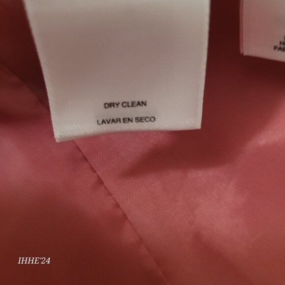 Nine West Womens Pink Blazer Jacket M Polyester Viscose & Elastane Blend - Picture 3 of 11